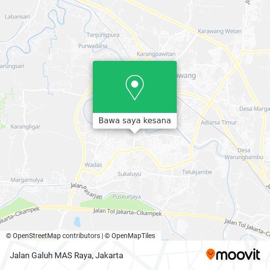 Peta Jalan Galuh MAS Raya