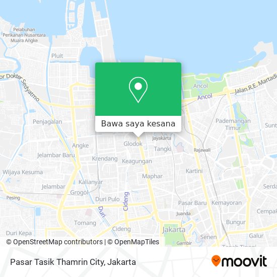 Peta Pasar Tasik Thamrin City