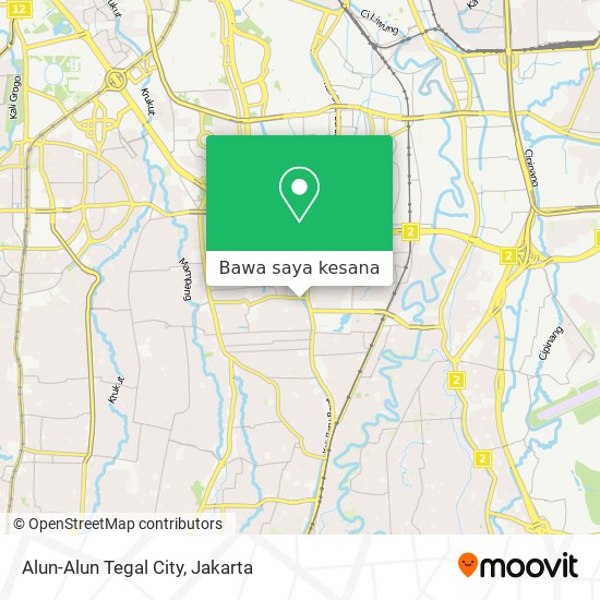 Peta Alun-Alun Tegal City