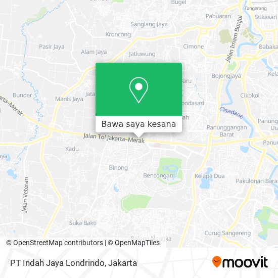 Peta PT Indah Jaya Londrindo