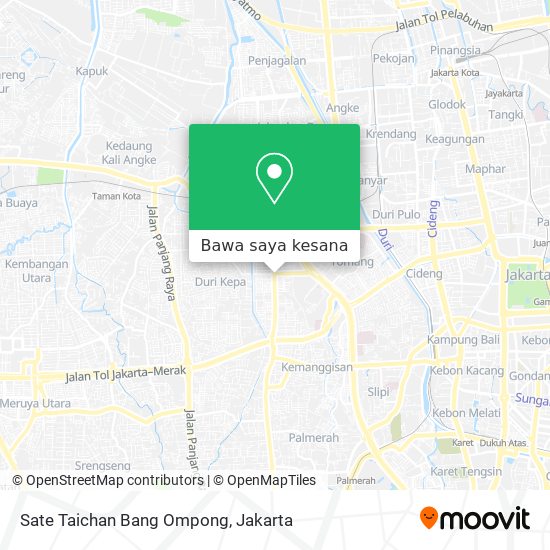 Peta Sate Taichan Bang Ompong