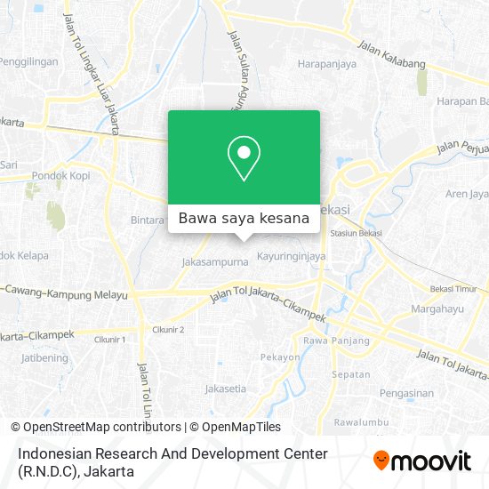 Peta Indonesian Research And Development Center (R.N.D.C)