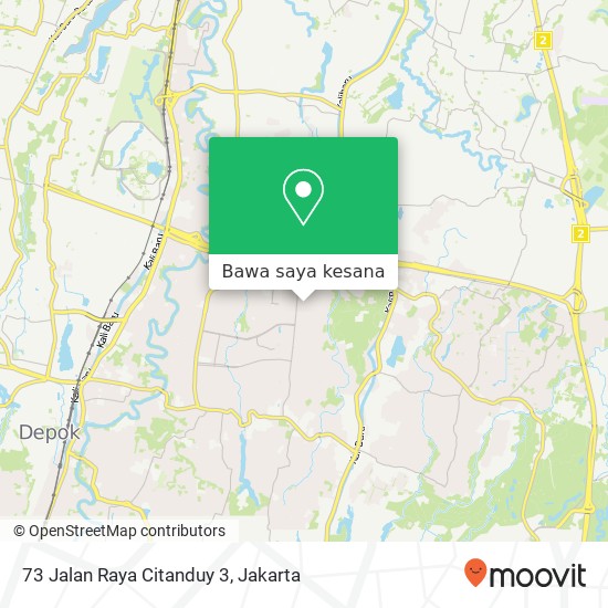 Peta 73 Jalan Raya Citanduy 3