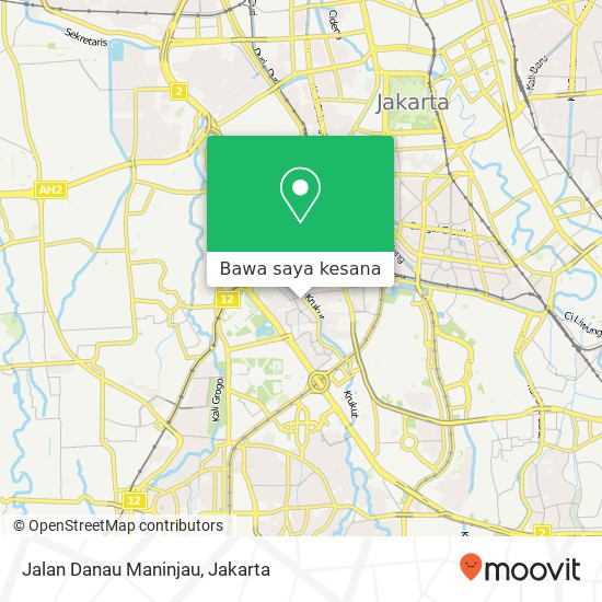 Peta Jalan Danau Maninjau