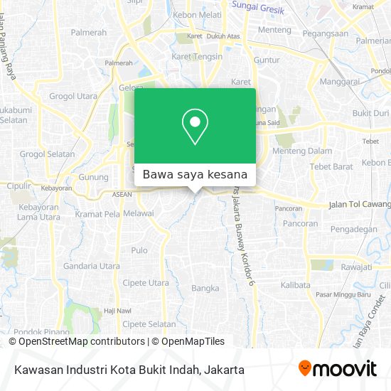 Peta Kawasan Industri Kota Bukit Indah
