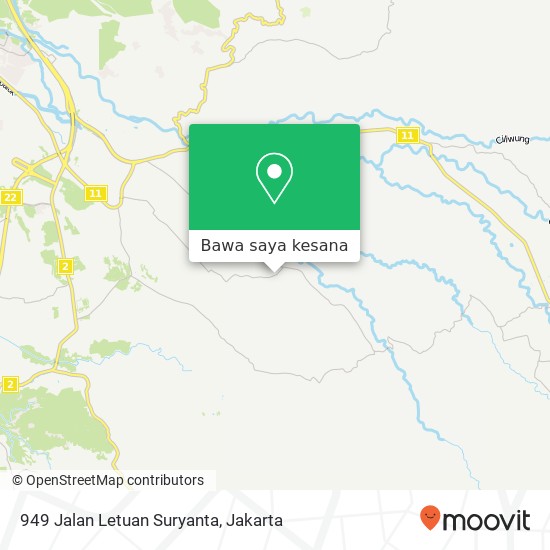 Peta 949 Jalan Letuan Suryanta