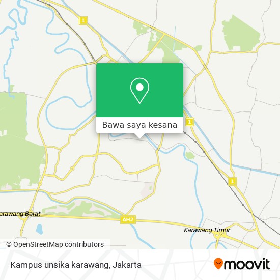 Peta Kampus unsika karawang