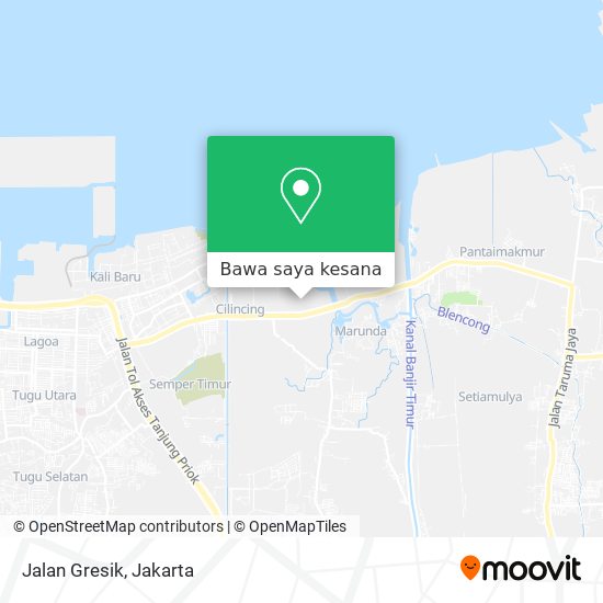 Peta Jalan Gresik