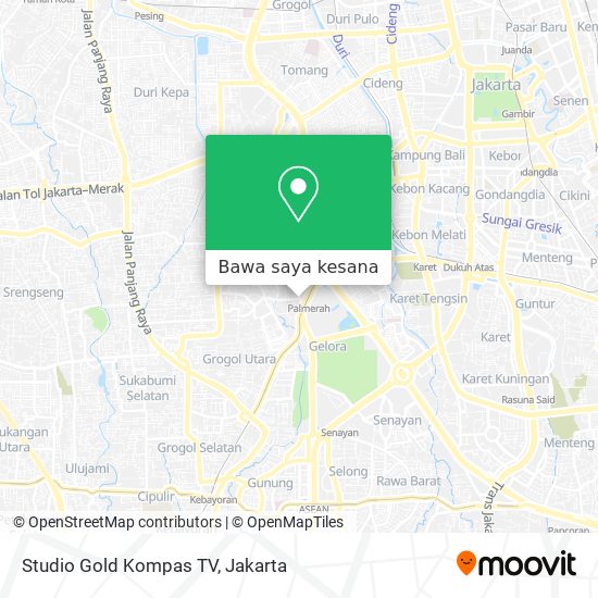 Peta Studio Gold Kompas TV