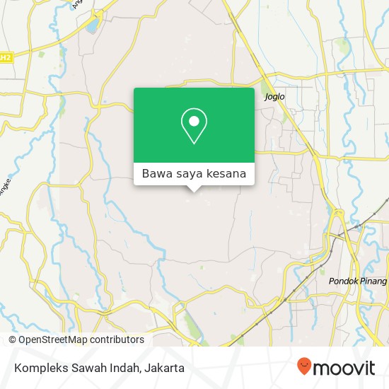 Peta Kompleks Sawah Indah