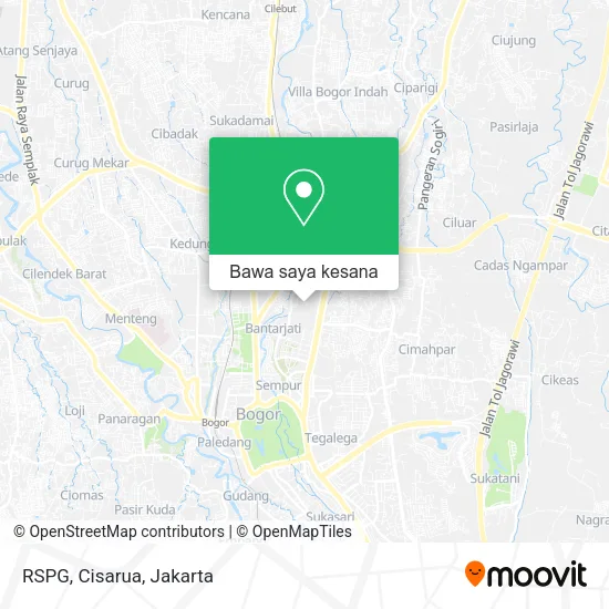 Peta RSPG, Cisarua