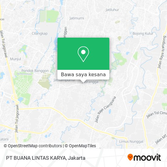 Peta PT BUANA LINTAS KARYA