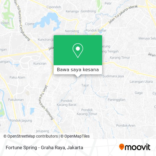 Peta Fortune Spring - Graha Raya