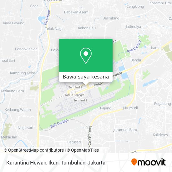 Peta Karantina Hewan, Ikan, Tumbuhan