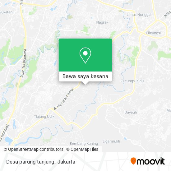 Peta Desa parung tanjung,