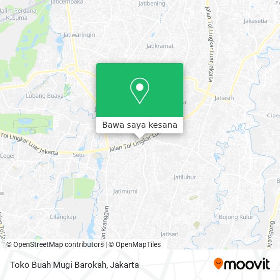 Peta Toko Buah Mugi Barokah