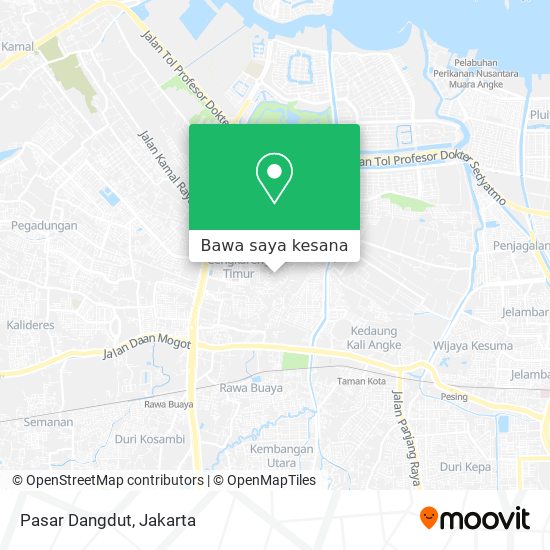Peta Pasar Dangdut