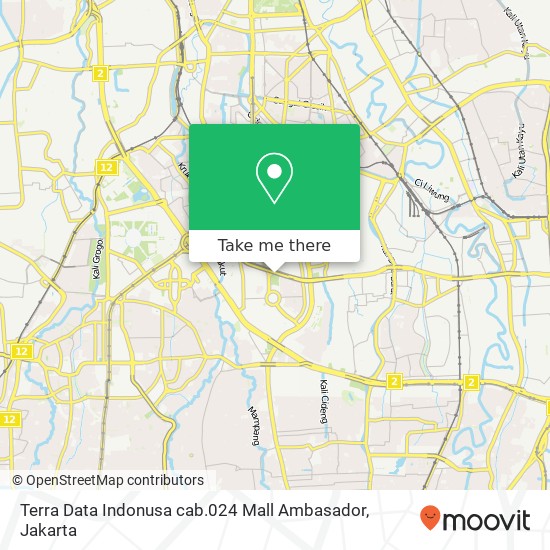 Peta Terra Data Indonusa cab.024 Mall Ambasador