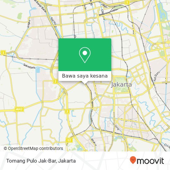 Peta Tomang Pulo Jak-Bar