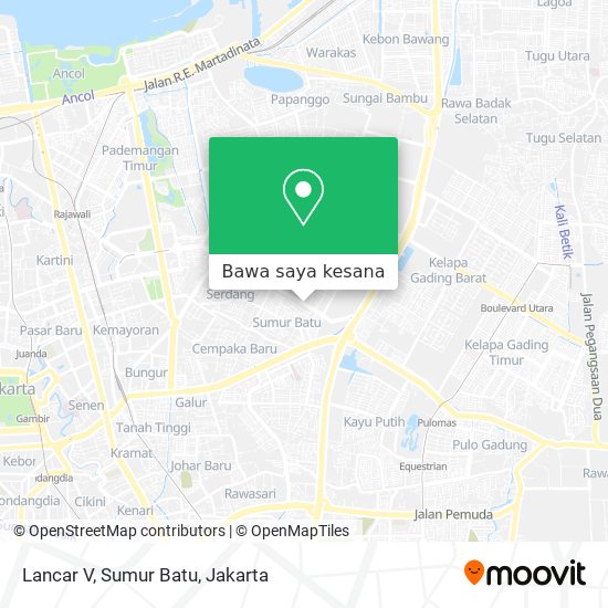 Peta Lancar V, Sumur Batu