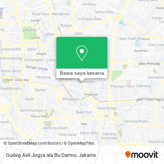 Peta Gudeg Asli Jogya ala Bu Darmo