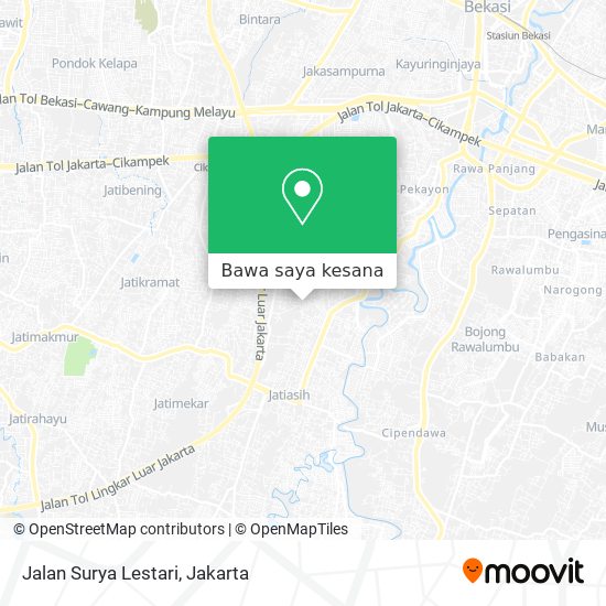 Peta Jalan Surya Lestari