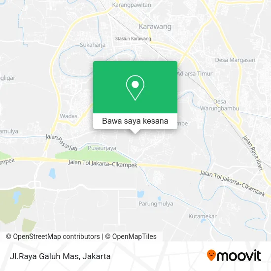 Peta Jl.Raya Galuh Mas