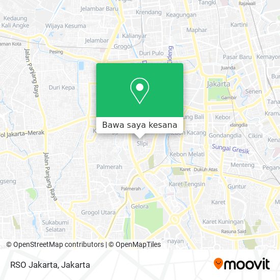 Peta RSO Jakarta