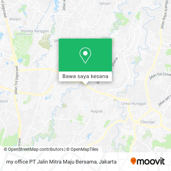 Peta my office PT Jalin Mitra Maju Bersama