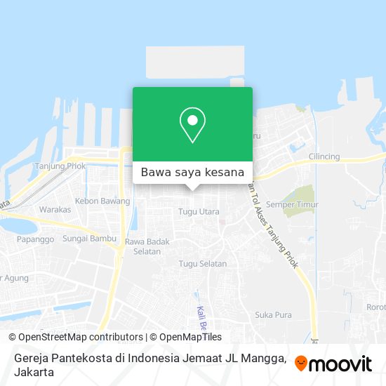 Peta Gereja Pantekosta di Indonesia Jemaat JL Mangga