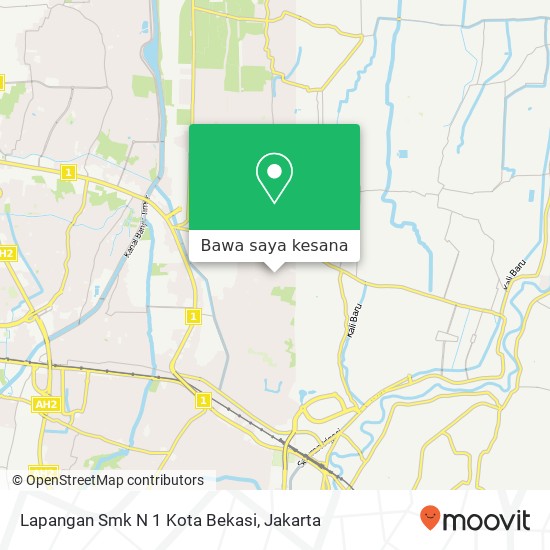 Peta Lapangan Smk N 1 Kota Bekasi