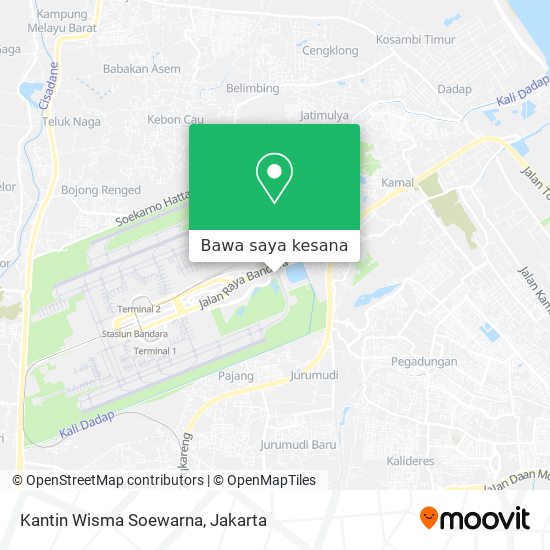 Peta Kantin Wisma Soewarna