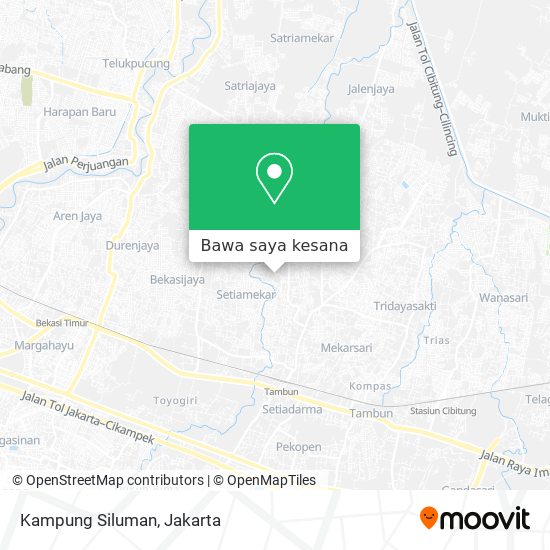 Peta Kampung Siluman