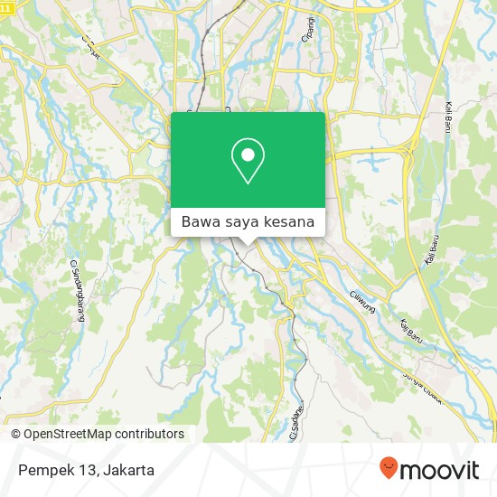 Peta Pempek 13, Gang Kamboja II Bogor Selatan Bogor 16132