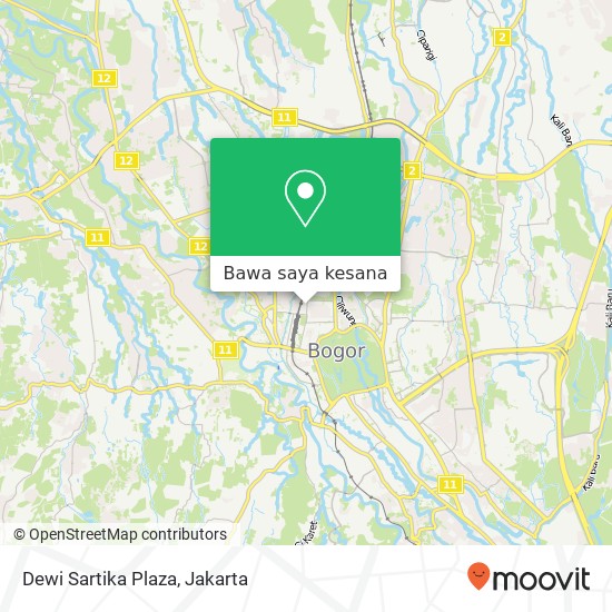 Peta Dewi Sartika Plaza