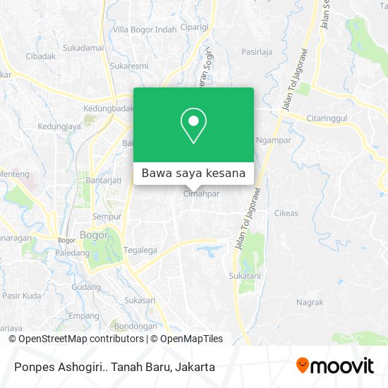 Peta Ponpes Ashogiri.. Tanah Baru