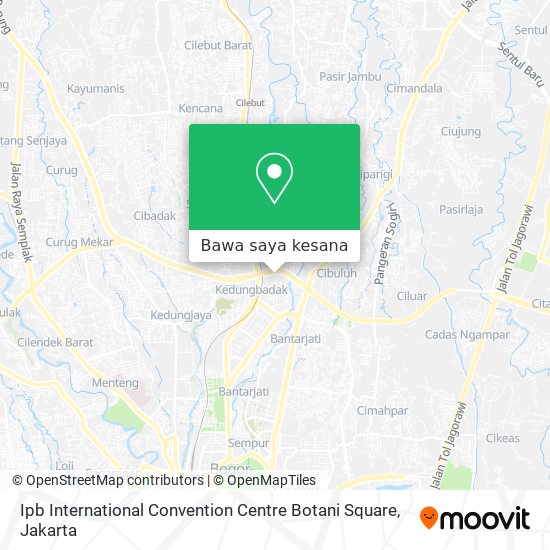 Peta Ipb International Convention Centre Botani Square