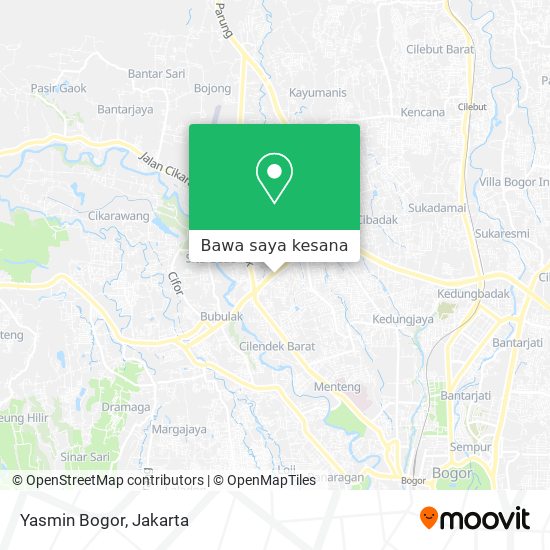 Peta Yasmin Bogor