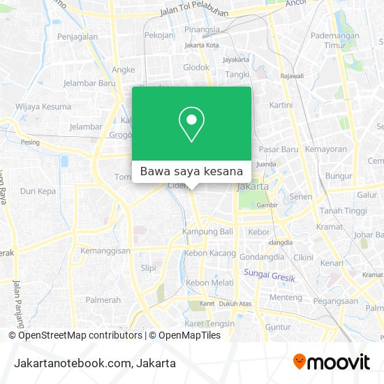 Peta Jakartanotebook.com