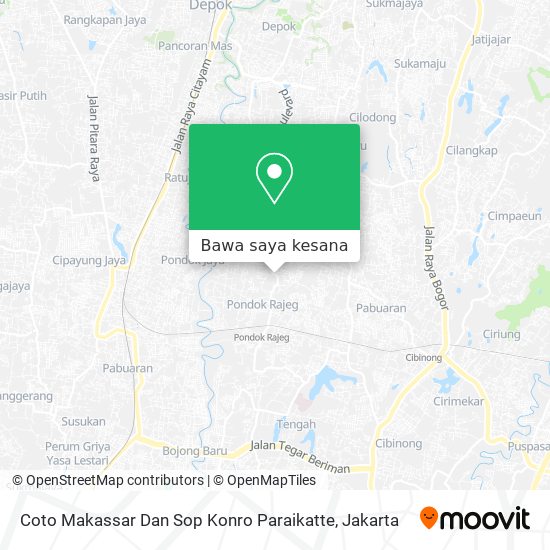Peta Coto Makassar Dan Sop Konro Paraikatte