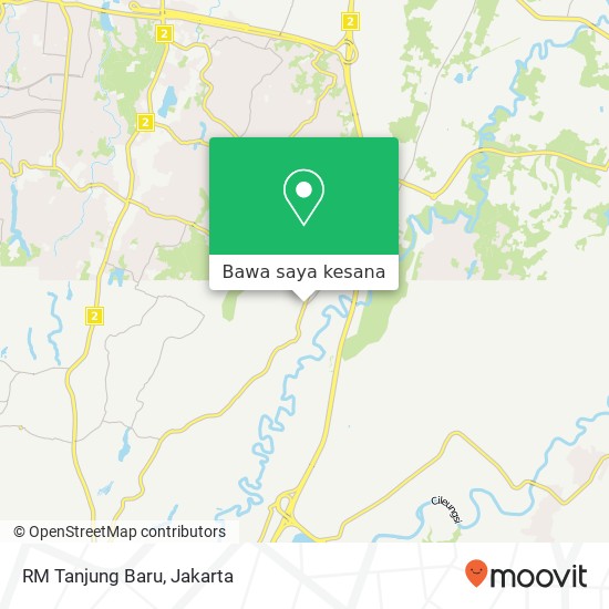 Peta RM Tanjung Baru, Jalan Raya Tapos Tapos Depok 16957