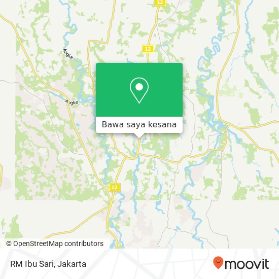 Peta RM Ibu Sari, Jalan Raya Bojongsari Bojongsari Depok 16516