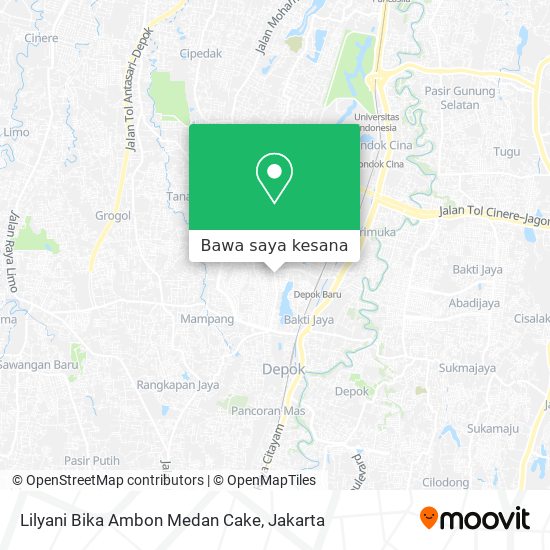 Peta Lilyani Bika Ambon Medan Cake