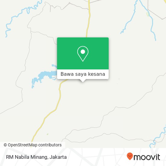 Peta RM Nabila Minang, Mega Regency Serang Baru Bekasi 17330