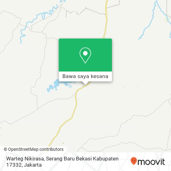 Peta Warteg Nikirasa, Serang Baru Bekasi Kabupaten 17332