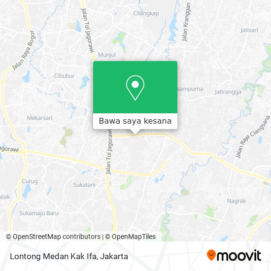 Peta Lontong Medan Kak Ifa