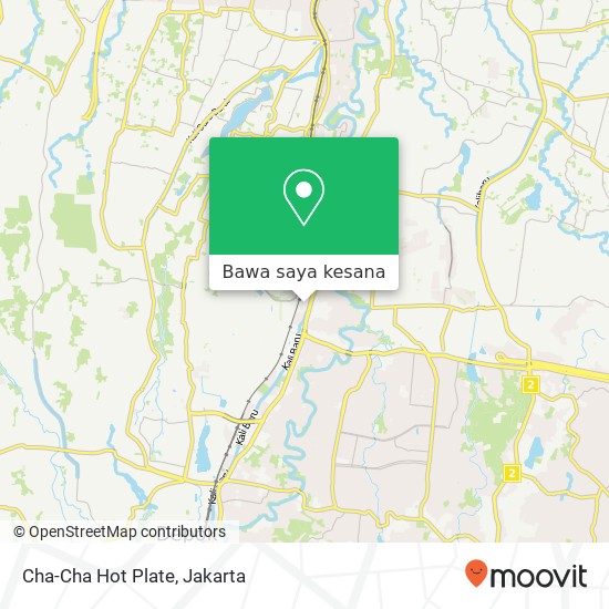 Peta Cha-Cha Hot Plate, Beji Depok 16423