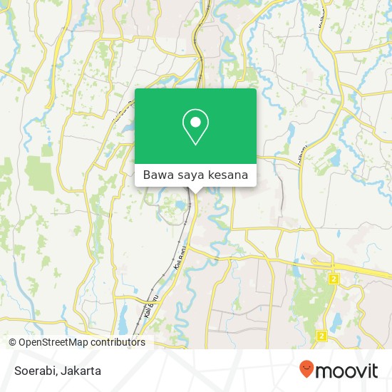 Peta Soerabi, Jalan Margonda Beji Depok 16424