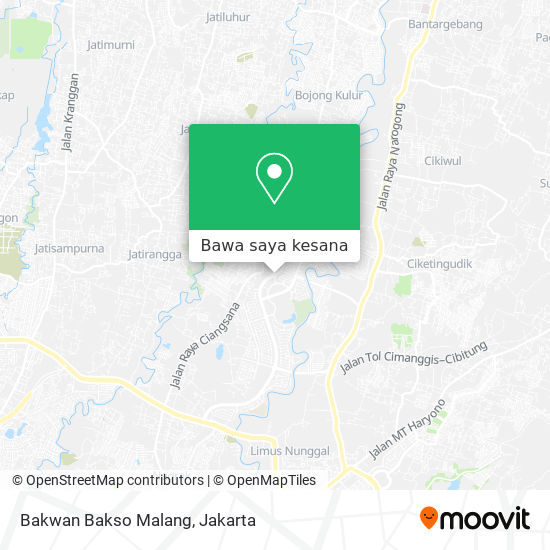 Peta Bakwan Bakso Malang