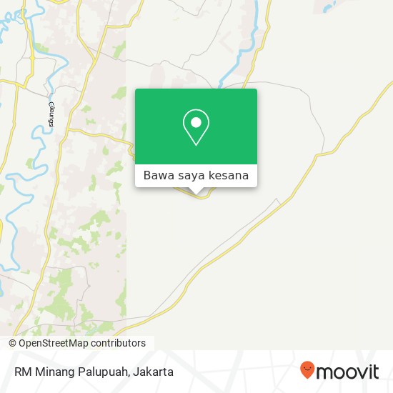 Peta RM Minang Palupuah, Jalan Pangkalan 2 Bantargebang Bekasi 17180